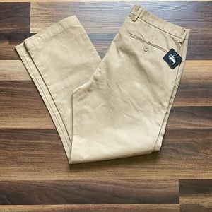 Khaki stussy pants